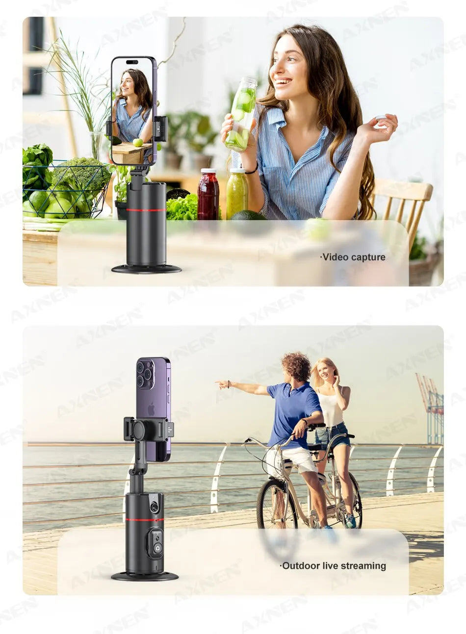 Gimbal Estabilizador Axnen Multifuncional Con Control Remoto 360°