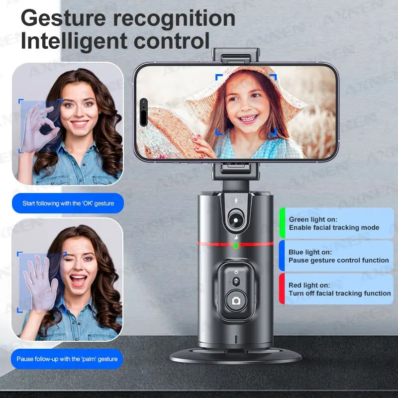 Gimbal Estabilizador Axnen Multifuncional Con Control Remoto 360°