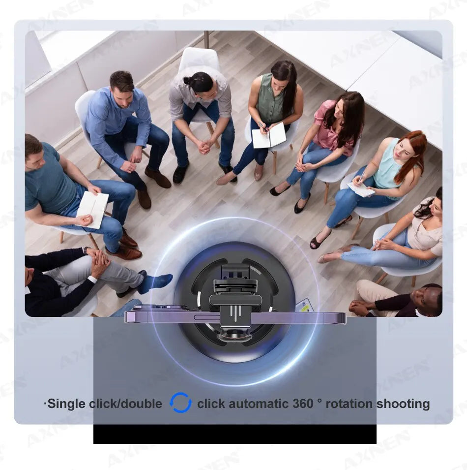 Gimbal Estabilizador Axnen Multifuncional Con Control Remoto 360°