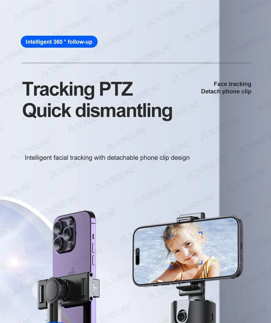 Gimbal Estabilizador Axnen Multifuncional Con Control Remoto 360°