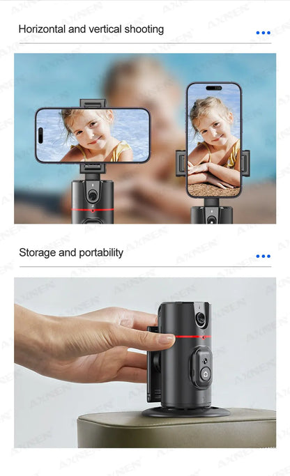 Gimbal Estabilizador Axnen Multifuncional Con Control Remoto 360°