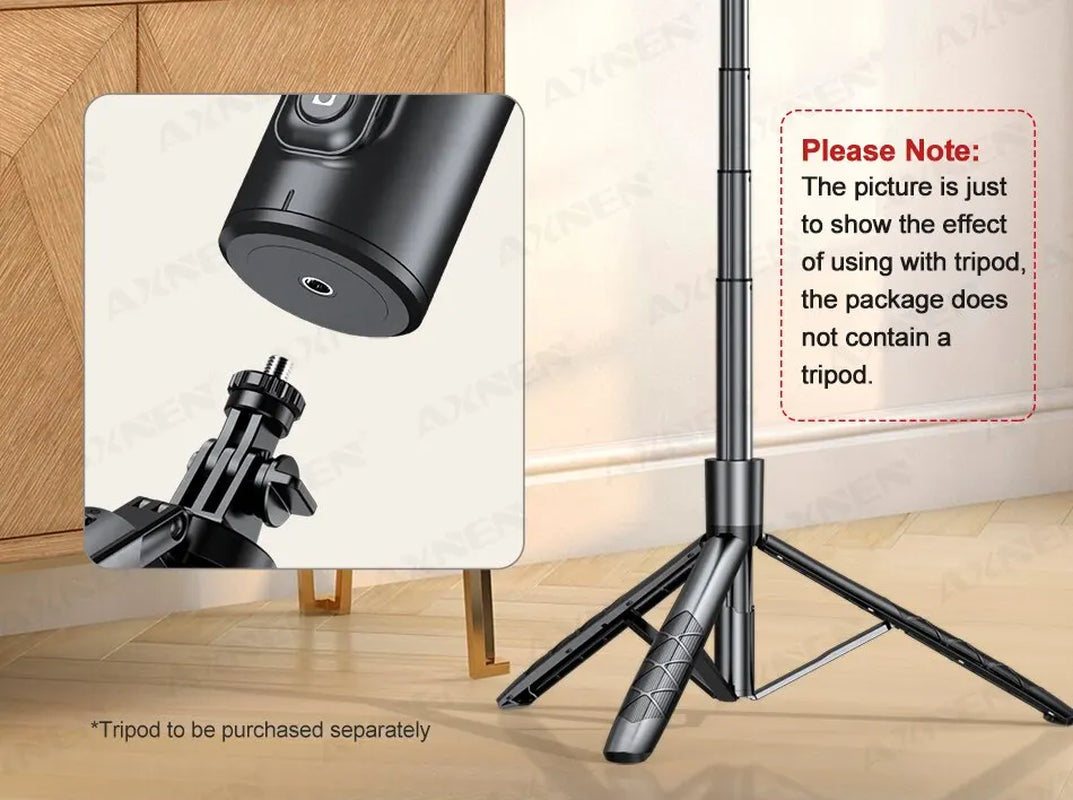 Gimbal Estabilizador Axnen Multifuncional Con Control Remoto 360°