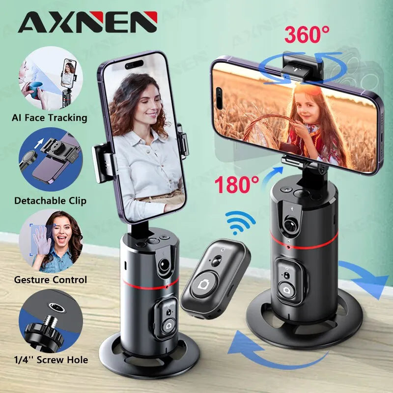 Gimbal Estabilizador Axnen Multifuncional Con Control Remoto 360°