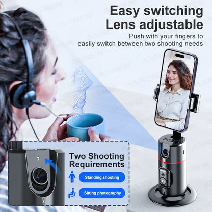 Gimbal Estabilizador Axnen Multifuncional Con Control Remoto 360°